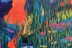 Hinter dem Blumenwald